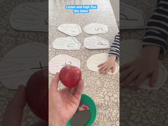 Phonics game | learning letter sounds |beginning sounds game