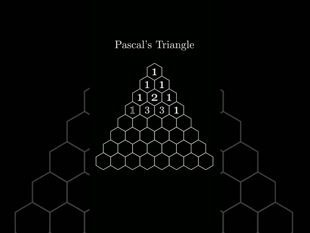How to Make a Pascal's Triangle Go Viral!#fun #science