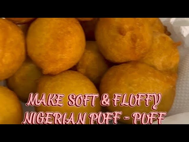 How to Make Soft & Fluffy Nigerian Puff Puff | Easy Step-by-Step Recipe