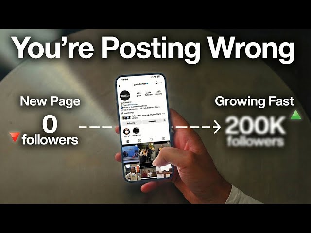 You’re Posting Reels Wrong: The NEW Instagram Algorithm Explained