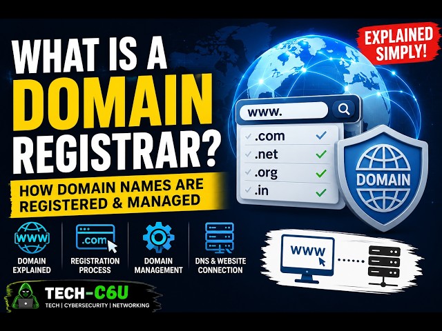 Domain Registrars Explained for Beginners | CyberMindAI