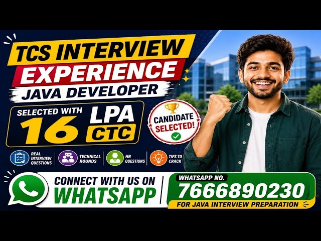  TCS Java Interview | Spring Boot | Microservices | Scenario based questions