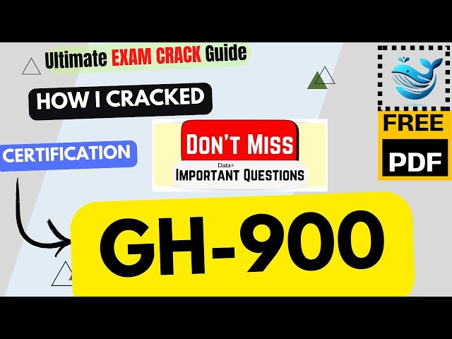 How I CRACKED GH-900 Exam in Just 6 Hours | GitHub Foundations  | Important Topics & Tips | PDF