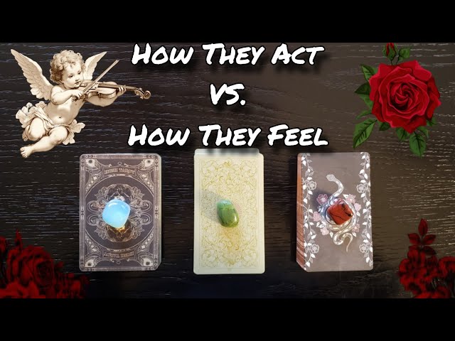 🏃‍♀️💞 How They Act VS. How They Feel 💗💕 Pick A Card Love Reading 
