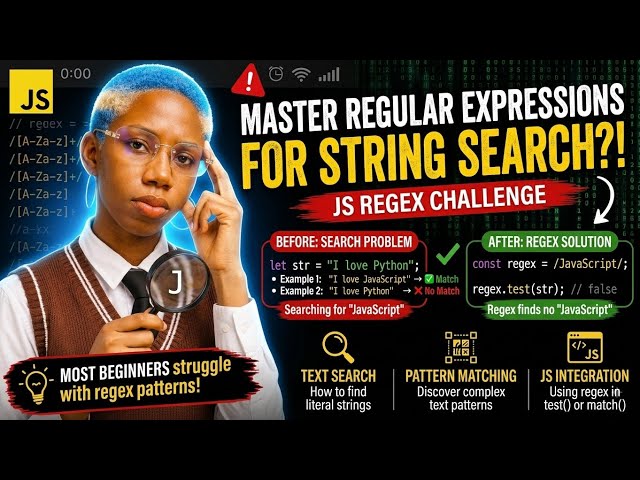 JavaScript Regex is EASY... If You Know This One Trick!