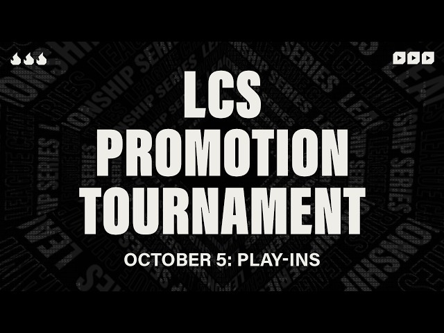 LCS Promotion Tournament | CPD vs FUE | Quarterfinals | Bo5