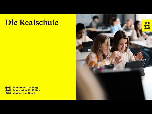 The Realschule in Baden-Württemberg