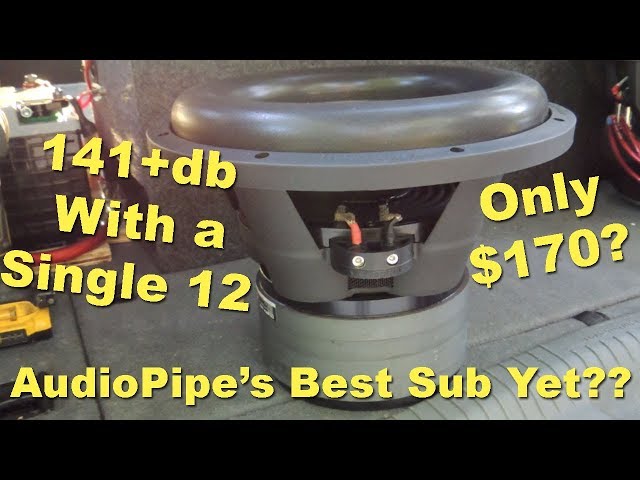 AudioPipe TXX-BDC4 Sub Review! Best Subwoofer Under $200?