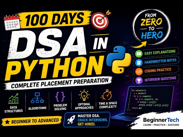 DSA in Python Day 1 | What is DSA? Brute Force vs Optimal Approach