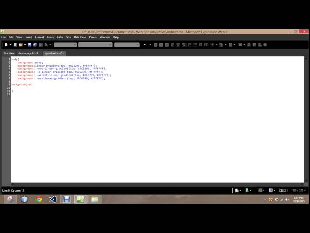 CSS Background Attachment