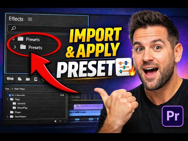 How to Install & Use Presets in Premiere Pro | Beginner Friendly Guide