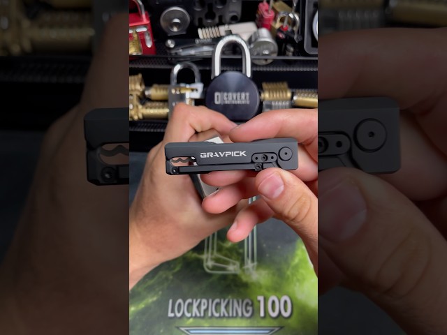 GRAV PICK by  ​⁠@CovertInstrumentsOfficial  #lockpicking #everydaycarry #locksport