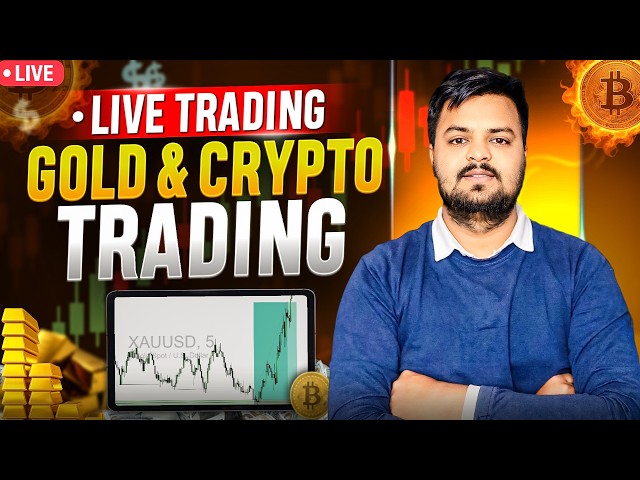 LIVE GOLD TRADING /XAUUSD LIVE /BTCUSDLIVE #crypto #goldtrading #livetrading #gold @StockSeSikho