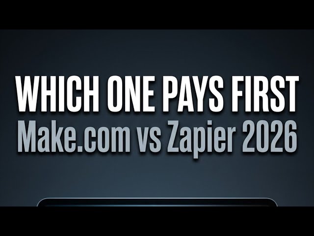 Make.com vs Zapier 2026: Which Automation Tool Pays for Itself First?