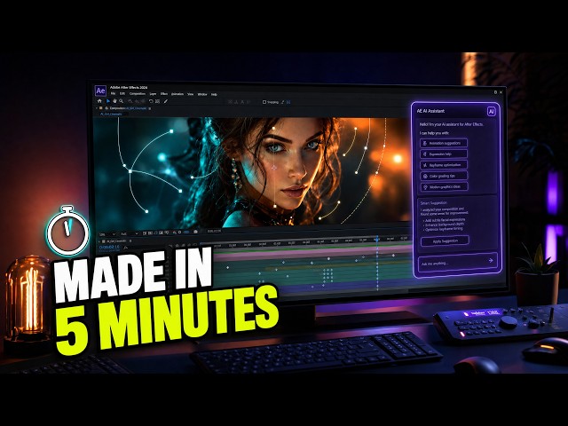 Claude AI + After Effects = Automatic Video Editing 🔥