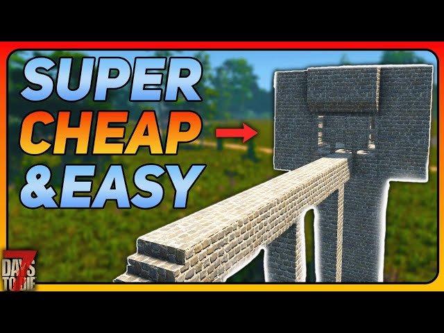 This Is My NEW Favorite Horde Base Design [Step-By-Step Tutorial] - 7 Days To Die