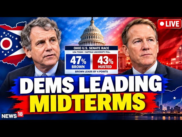 US 2026 Midterms Live : Democrats Lead In Key Senate Races | Latest Polls & Battlegrounds | N18G