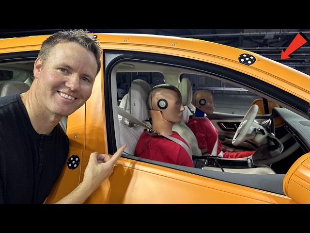 We Crashed Two Electric Mercedes Cars Head On!