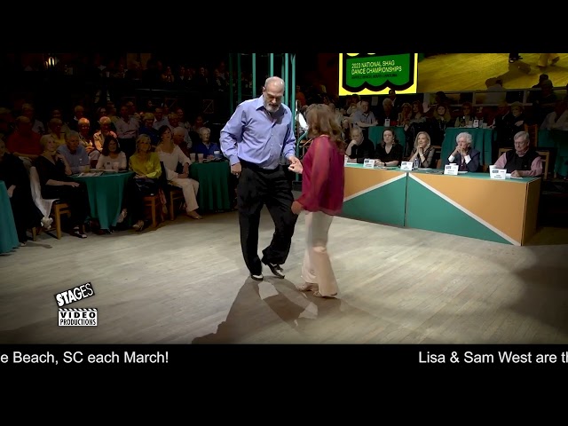 2023 NSDC Senior Champions - Lisa & Sam West