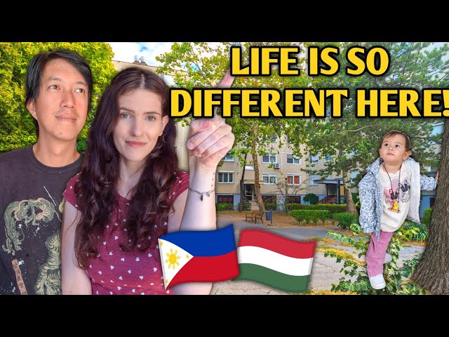 SHOWING MY FILIPINO HUSBAND WHERE I GREW UP! Our New Life in Hungary!