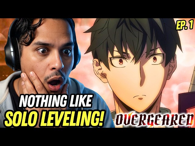 OVERGEARED IS NOTHING LIKE SOLO LEVELING 😤🔥 | Ep 1 REACTION!