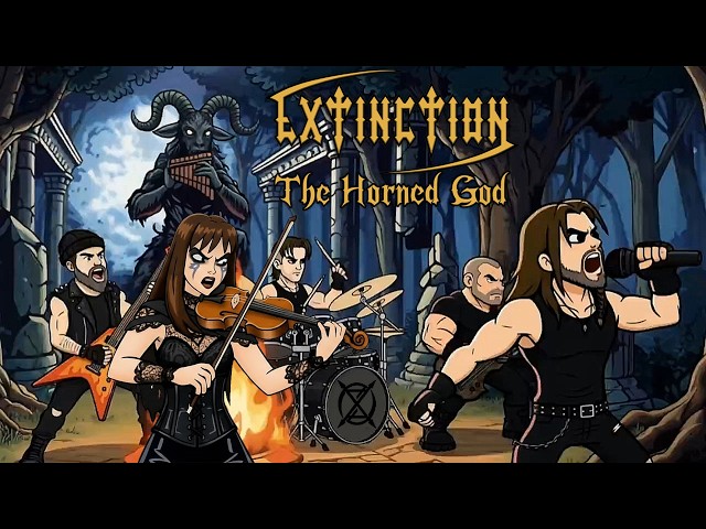 EXTINCTION - The Horned God feat. Katija Di Giulio (OFFICIAL MUSIC VIDEO)