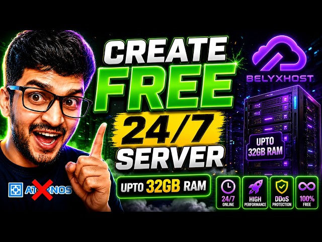 How To Make Free Minecraft Server 24/7 JAVA + PE Cracked | Best Free 24/7 Minecraft Server✅