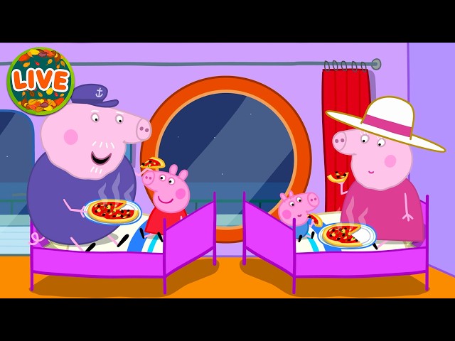 LIVE 🔴 Peppa Pig's NEW Summer Holiday Adventures! ☀️🏖️ | Full Episodes | Family Days Out