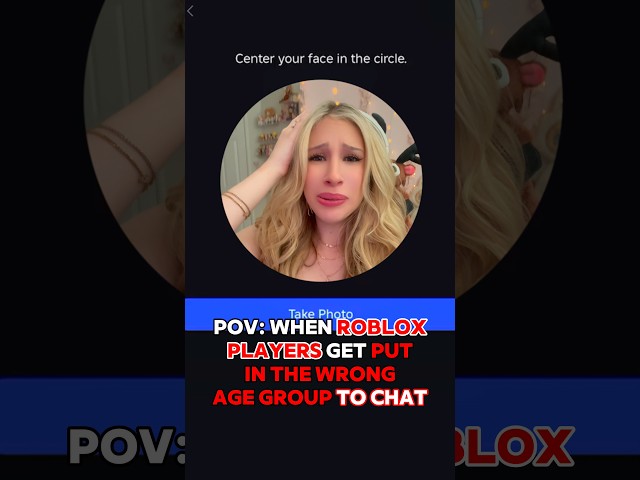 ROBLOX PLAYERS When They Get Placed in WRONG AGE GROUP TO CHAT!