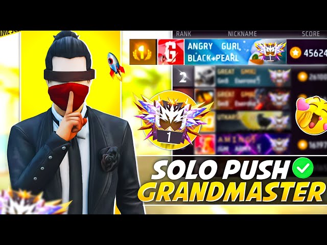 Road To Grandmaster Season 50 💀| Solo Rank Pushing Tips And Tricks | Season 50 |