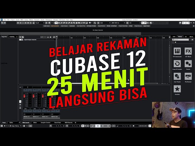 How to Record in Cubase 12 || Learn to Record #1 || Guaranteed to be able to do it in 25 minutes