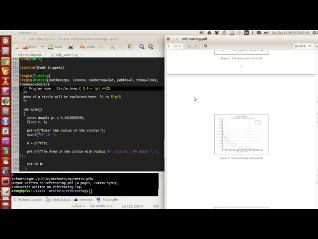 LaTeX Programming : 041 : Memory in pdf viewers and Cross Referencing