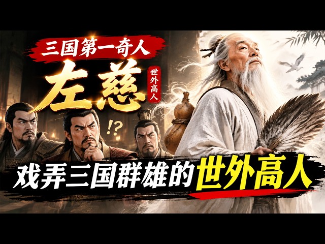 三國第一奇人左慈：連曹操都抓不到的仙人，把群雄耍得團團轉！ #左慈 #三國歷史 #曹操 #後漢書 #神仙傳 #睡前故事 #睡前聽書 #歷史懸案 #修仙 #道教 #方術 #歷史故事 #三國演義 #孫策
