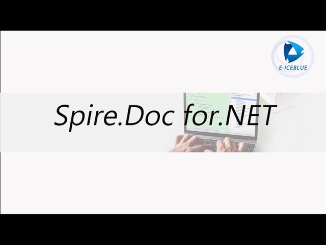 Spire.Doc-A Professional .NET Word Library