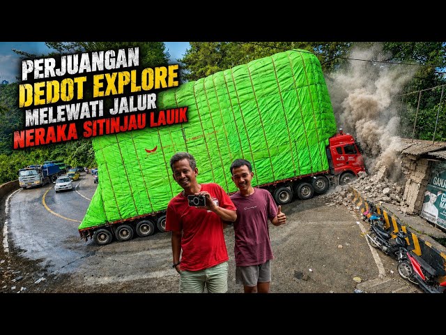 AKHIR PERJALANAN MENGERIKAN DEDOT EXPLORE !!! Melewati Semua Tikungan Extrim Sitinjau Lauik 