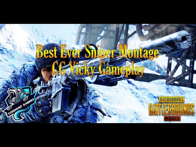 Best Sniper Montage Ever | CG Vicky Gameplay | CodeHunt Gamers | PUBG Mobile Pakistan