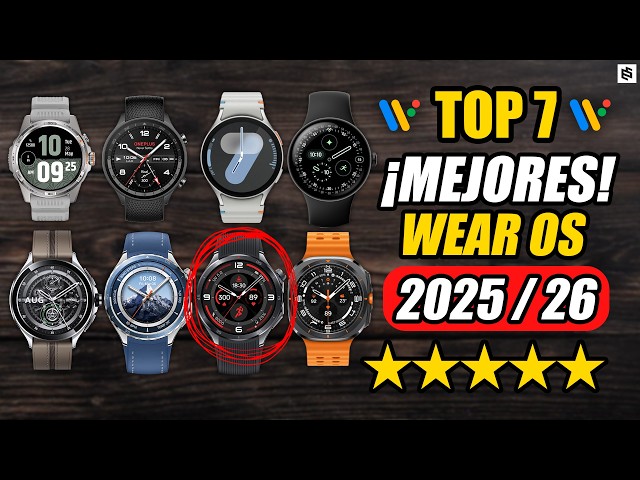 CHOOSE WISELY! ✅ The 7 BEST SMARTWATCHES with WEAR OS in 2025