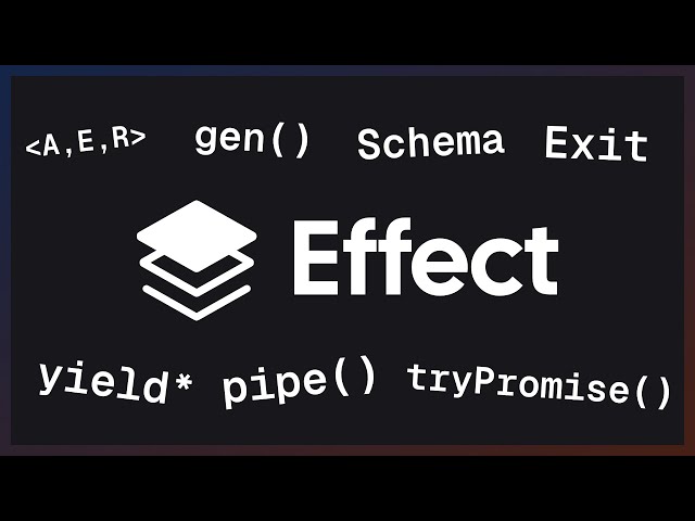 Effect is hard, but you REALLY need to try it