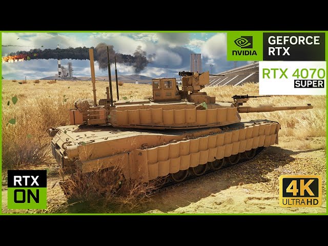 War Thunder Abrams SEP Gameplay / 2K HQ / Realistic Graphics / RTX 4070 SUPER