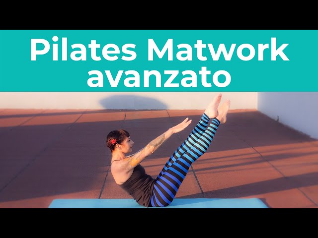 Advanced Pilates Matwork | Pilates Boomerang - Neck Pull - Scissors in the Air | Pilates at home