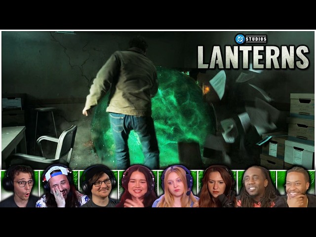 BEST 'HAL JORDAN STOPS ALIEN DURING INTERVIEW' Reactions / Lanterns 1x1 Reactions