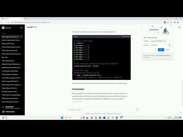 python code for prim s algorithm