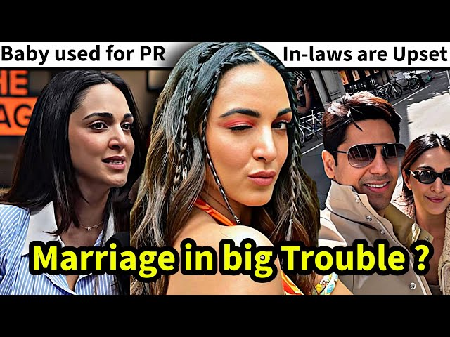 KIARA'S IMAGE WHITEWASHING ? SHADING SIDHARTH & HIS FAMILY ? FAKE TEARS ? MARRIAGE IN TROUBLE ? 