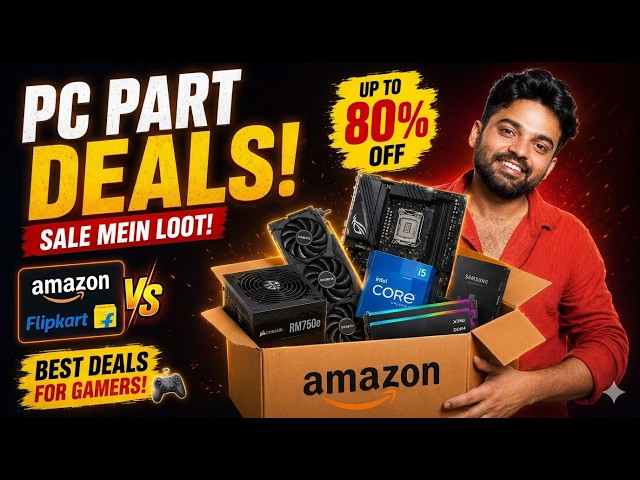Amazon Great Summer Sale 🔥 PC Build Deals For Gamers