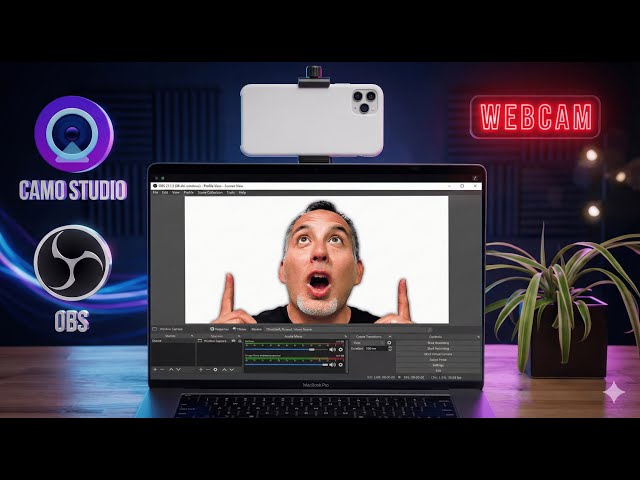 Use your cell phone as a webcam - FREE - with Camo Studio and OBS