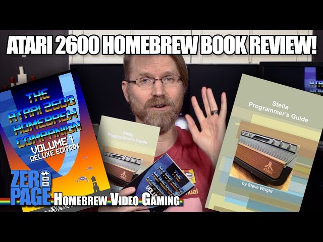 Book Reviews! The Atari 2600 Homebrew Companion Vol 1 & Stella Programmer's Guide