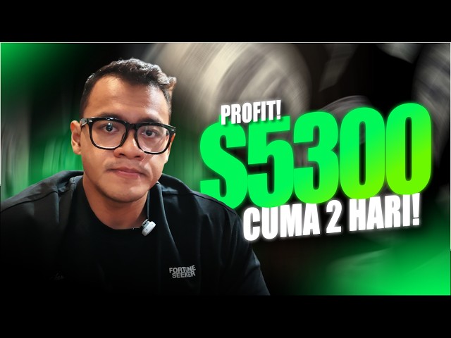 TRADING VACATION: PROFIT $5300 DALAM 2 HARI UNTUK JAJAN KEBALI