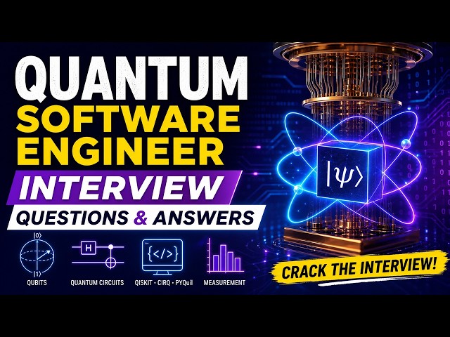 Quantum Software Engineer Interview Questions & Answers