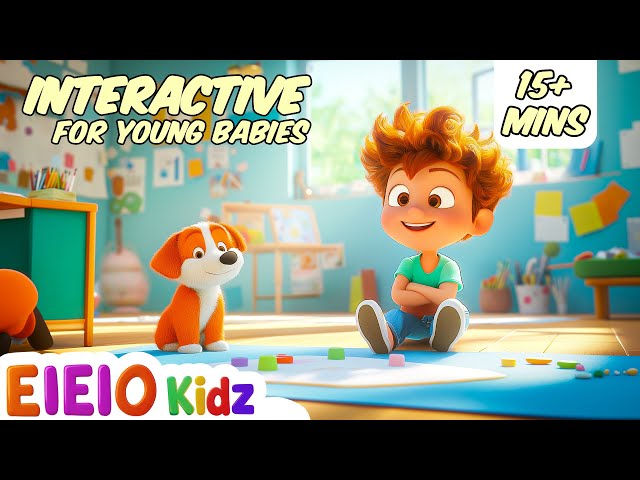 15+ Min Interactive Learning for Babies | ABCs, Colors, Numbers & More 🎨🔢 | Nursery Rhymes and more!