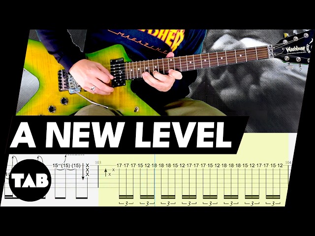 A NEW LEVEL Pantera Guitar TAB | Lesson | Tutorial | Cover